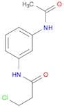 N-[3-(Acetylamino)phenyl]-3-chloropropanamide