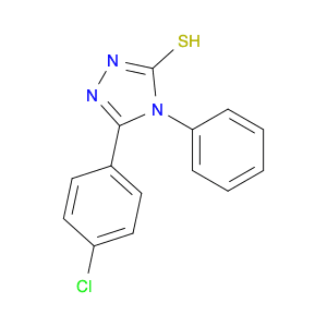 5-(4-Chloro-phenyl)-4-phenyl-4H-[1,2,4]triazole-3-thiol