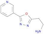2-(5-(Pyridin-3-yl)-1,3,4-oxadiazol-2-yl)-ethanamine