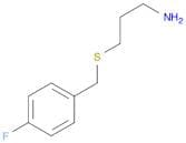 3-[(4-fluorobenzyl)thio]-1-propanamine
