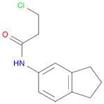 3-Chloro-N-2,3-dihydro-1H-inden-5-ylpropanamide