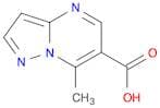 7-Methylpyrazolo[1,5-a]pyrimidine-6-carboxylic acid