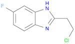 2-(2-Chloroethyl)-6-fluoro-1H-benzimidazole