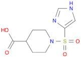 1-(1H-Imidazol-4-ylsulfonyl)piperidine-4-carboxylic acid