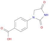 4-(2,4-Dioxoimidazolidin-1-yl)benzoic acid