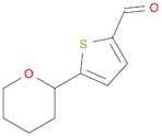 5-(Tetrahydro-2H-pyran-2-yl)thiophene-2-carbaldehyde