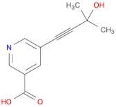 5-(3-Hydroxy-3-methylbut-1-ynyl)nicotinic acid