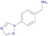 [4-(1H-1,2,4-triazol-1-yl)phenyl]methanamine