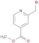 4-PYRIDINECARBOXYLIC ACID, 2-(BROMOMETHYL)-, METHYL ESTER