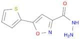 5-Thiophen-2-yl-isoxazole-3-carboxylic acid hydrazide