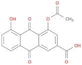 4-Acetoxy-5-hydroxy-9,10-dioxo-9,10-dihydroanthracene-2-carboxylic acid