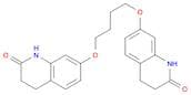 2(1H)-Quinolinone,7,7'-[1,4-butanediylbis(oxy)]bis[3,4-dihydro-