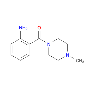 1-Methyl-4-[2-amino]benzoyl piperazine