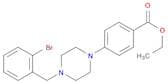 Ethyl 4-(4-(2-bromobenzyl)piperazin-1-yl)benzoate