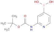 2-(tert-Butoxycarbonylamino)pyridin-4-ylboronic acid