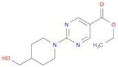 Ethyl 2-[4-(hydroxymethyl)piperidin-1-yl]pyrimidine-5-carboxylate