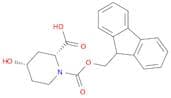 rel-1-(9H-Fluoren-9-ylmethyl) (2R,4S)-4-hydroxy-1,2-piperidinedicarboxylate