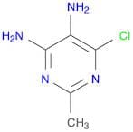 4,5-Pyrimidinediamine,  6-chloro-2-methyl-