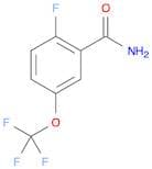 2-Fluoro-5-(trifluoromethoxy)benzamide