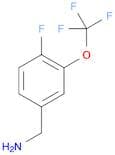 (4-Fluoro-3-(trifluoromethoxy)phenyl)methanamine