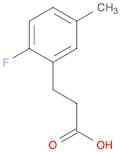 3-(2-Fluoro-5-methylphenyl)propionic acid
