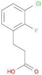 3-(3-Chloro-2-fluorophenyl)propionic acid