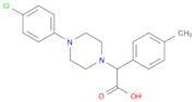 2-(4-(4-Chlorophenyl)piperazin-1-yl)-2-(p-tolyl)acetic acid