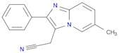 2-(6-Methyl-2-phenylimidazo[1,2-a]pyridin-3-yl)acetonitrile