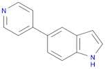 5-(Pyridin-4-yl)-1H-indole