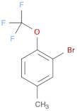 2-Bromo-4-methyl-1-(trifluoromethoxy)benzene