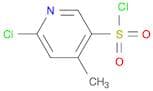 6-Chloro-4-methylpyridine-3-sulfonyl chloride
