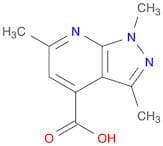 1,3,6-trimethyl-1H-pyrazolo[3,4-b]pyridine-4-carboxylic acid