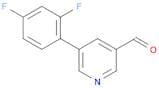 5-(2,4-Difluorophenyl)nicotinaldehyde