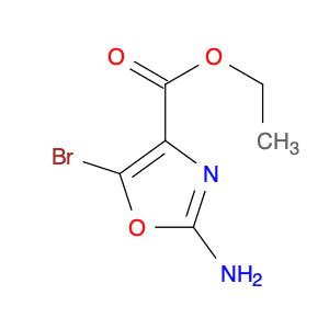 4-Oxazolecarboxylic acid, 2-amino-5-bromo-, ethyl ester