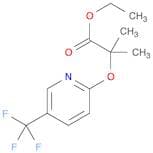 Ethyl 2-methyl-2-[[5-(trifluoromethyl)pyridin-2-yl]oxy]propanoate