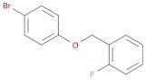 1-(4-bromophenoxymethyl)-2-fluorobenzene