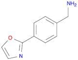 (4-(Oxazol-2-yl)phenyl)methanamine