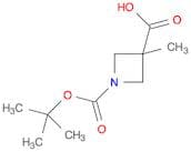1-Boc-3-methylazetidine-3-carboxylic acid