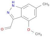 4-Methoxy-6-methyl-1H-indazole-3-carbaldehyde