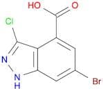 6-Bromo-3-chloro-1H-indazole-4-carboxylic acid