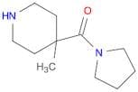 (4-Methylpiperidin-4-yl)pyrrolidin-1-ylmethanone