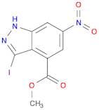 Methyl 3-iodo-6-nitro-1H-indazole-4-carboxylate