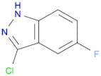 3-CHLORO-5-FLUORO (1H)INDAZOLE