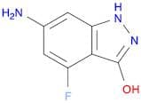 6-Amino-4-fluoro-1H-indazol-3-ol
