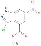 Methyl 3-chloro-6-nitro-1H-indazole-4-carboxylate