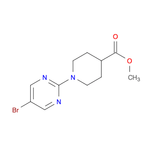 Methyl 1-(5-bromopyrimidin-2-yl)piperidine-4-carboxylate