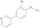 3-(3-BROMO-4-METHOXYPHENYL)PYRIDINE