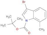3-Bromo-7-methylindole-1-carboxylic acid tert-butyl ester