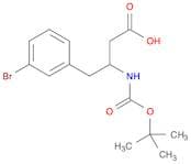 4-(3-Bromophenyl)-3-((tert-butoxycarbonyl)amino)butanoic acid