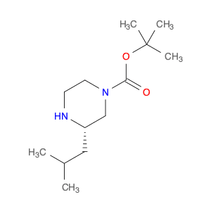 (S)-1-BOC-3-ISOBUTYLPIPERAZINE